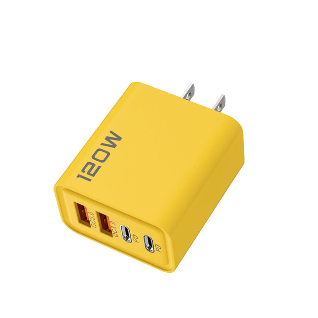 120W Multi Port USB USB-C Quick Fast Charger PD QC3.0 Wall Power Adapter EU US UK Plug For iPhone 17 16 15 14 - product image