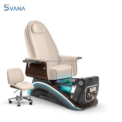 custom.High End Pink Pipeless Pedicure Spa Chair Foot Care Chair Beauty Salon