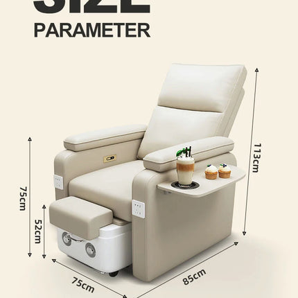 Cheap Foot Spa Chair Manicure Spa Pedicure Chair Modern and Luxurious Multifunction Nail Beauty Salon Pedicure Chair