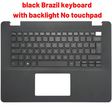 NEW For Vostro 3400 3401 3405 V3400 UK/Russian/US/Latin/spanish/Brazil laptop keyboard/palmrest upper cover case