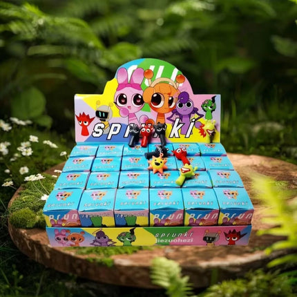 2026 New HOT Sprunki Blind Box Set Cartoon Hot Games Collectible Doll Toy Sprunki Game Anime Action  Children Birthday Gifts Toy