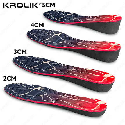 1 Pair Acupressure Invisible Height Increase Insole for Men Women Heel Lifting Foot Magnetic Massage Pain Relief Shoe Pads