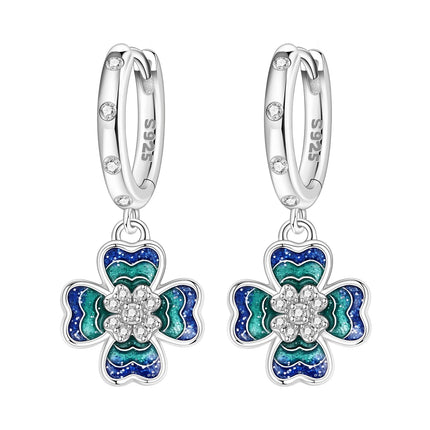 Orstarry 925 Sterling Silver Sparkling Wings Earrings Original Jewelry Drop Earrings Women Jewelry Party Trendy Anniversary Gift