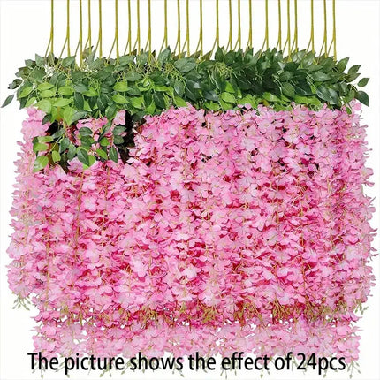 Hanging Flower Vines - artificial flowers for wall (photo 7 of 19)