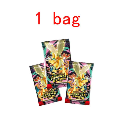 10/50 PcsPokemon Card MEGA EVOLUTION PHANTASMAL FLAMES Prismatic Evolutions Black Bolt English Booster Battle Transaction Card