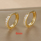 Gold white 6mm