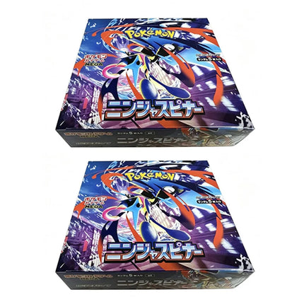 Pokemon Cards Genuine Original Trading PTCG Japanese M4 Booster Pack Original Box Mega Koga Ninja Ex Card Holder Ninja Spin Gift