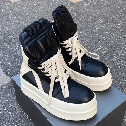 Women Platform High Top Shoes Casual Fashion Outdoor Versatile Sneakers Comfortable High Quality Sneakers Luxury Sports Shoes 42