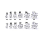 Silver / 8mm