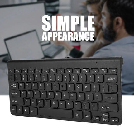 Ultra Thin USB Wired Keyboard Optical Mouse Mice Set Combo for PC Laptop Keyboard Mouse Keyboard Mouse Combo USB - product im