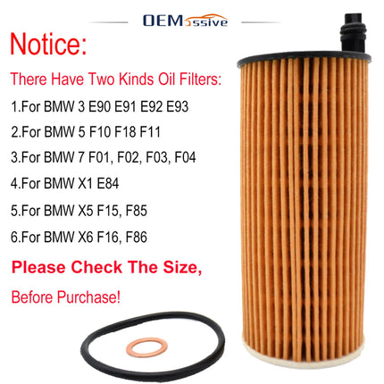 Oil Filter 11428507683 For Toyota AURIS AVENSIS VERSO RAV 4 IV BMW ALPINA D3 XD3 D4 D5 316d 318d xDrive 518d 520d 525d MINI R55