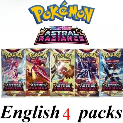 Pokemon Cards Mega Evolution Ascended Heroes English Version Cards Per Pack Rare Trading Cards for Collection Gift 4 Packs