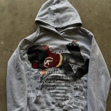 American oversized aosuism madd hoodies sweatshirts streetwear hip hop pullover men women cotton harajuku casual y2k clothing