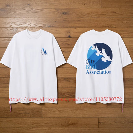 2026 New Beams Japan Couple Matching Letter Logo Graphic T-Shirt 100% Cotton Oversized Short Sleeve Casual Top Fast Delivery