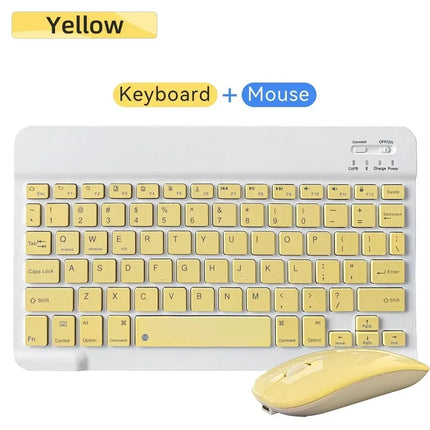 Tablet Wireless 10inch Keyboard For Ios Android Windows For Ipad Huawei Samsung Teclado Bluetooth-compatible - product image