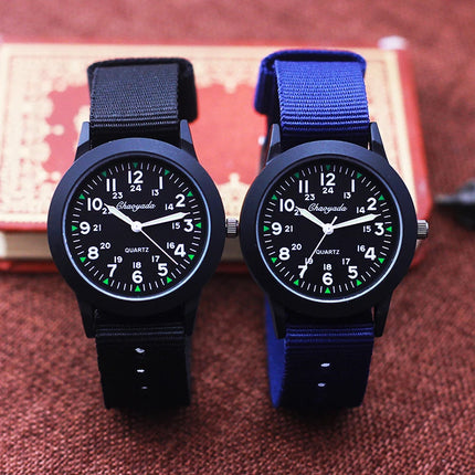 2026 Famous Brand Chaoyada High Quality Fashion Children Boys Girls Students Man Canvas Breathable Sweat-proof 24hours Watches