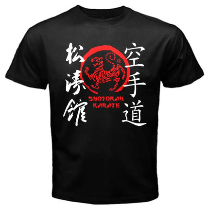 New Japan Japanese Kanji Shotokan Karate Dojo Mix Martials Man T-shirt Summer Fashion Hot Sale Men O-Neck T Shirt Tees Tops