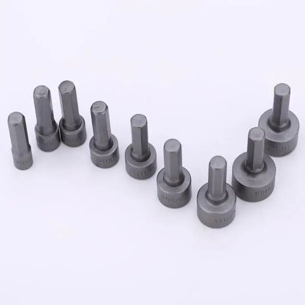 9pcs/set 5mm-13mm Hex Sockets Sleeve Nozzles Nut Driver Set Screwdriver Set Schroevendraaier Set Bits Sets Tools - product im