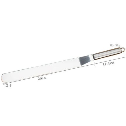 6/8/10/12 Inch Stainless Steel Cream Icing Frosting Spatula for Cake DIY Cake Decorating Tools Utensils Accessories