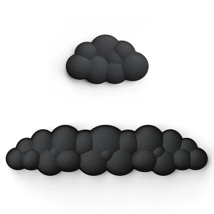 Mouse pad with wrist rest keyboard cloud anti-slip desktop office gamer mouse wrist rest Ergonomic keyboard mouse pad wrist rest