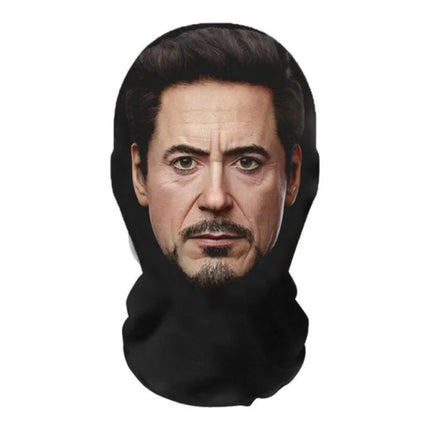 3D Funny Face Mask Balaclava Realistic Celebrity Creative Cosplay Full Facial Face Masks Christmas Party Props Headcovers