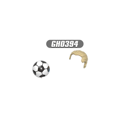 Building Blocks G0163 Assemble Bricks Football Players Parts Gifts Presents