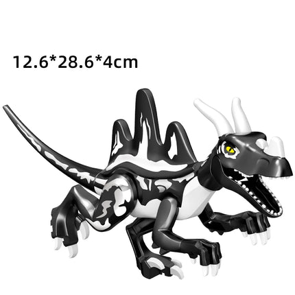 Jurassic Dinosaurs Building Blocks Indominus Rex DIY Big Size Tyrannosaurus Action Figure Models Children Toys Animals Gifts