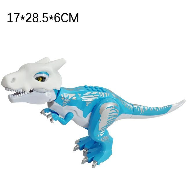 Jurassic Dinosaurs Building Blocks Indominus Rex DIY Big Size Tyrannosaurus Action Figure Models Children Toys Animals Gifts