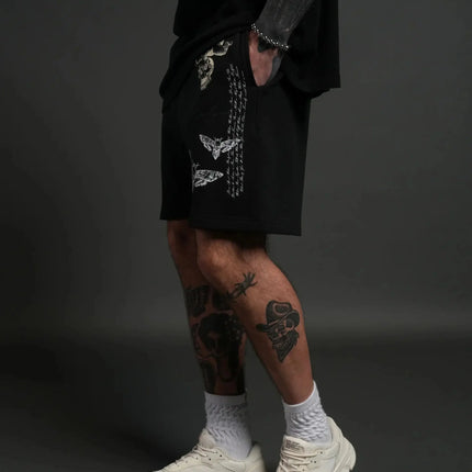 Summer Casual Fashion Jogger Shorts Men Cotton Breathable Loose Beach Short Pants Comfortable Gym Basketball Sport Street Shorts