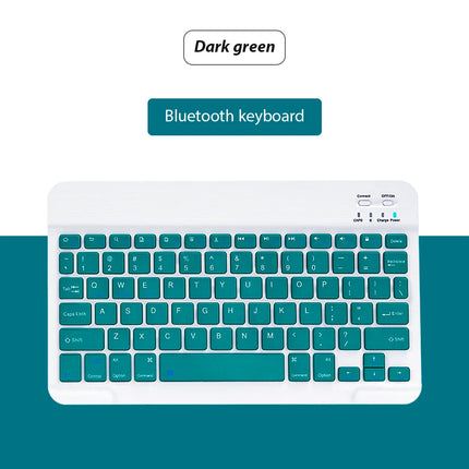 Bluetooth Wireless Keyboard With Mouse Portable Mini Rechargeable Keyboard For Ipad Tablet Android Ios Windows - product imag