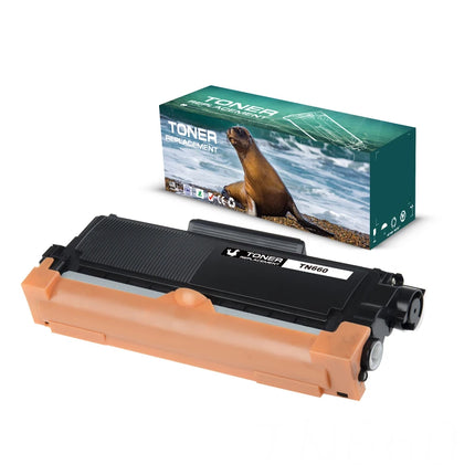 Qualicom Compatible Toner Cartridge Replacement for Brother TN-660 TN660 TN2320 to Use with HL-L2300D DCP-L2500D MFC-L2700DW