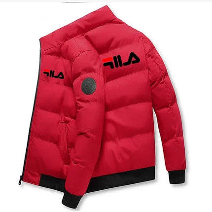 New 2026 Autumn/winter Men's Short Jacket, Fashionable Outdoor Casual Stand-up Collar Zipper Men's Cotton-padded Jacket