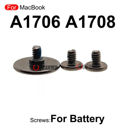 1Set Screws For MacBook A1706  A1708 Battery Screw Bolt Replacement Parts