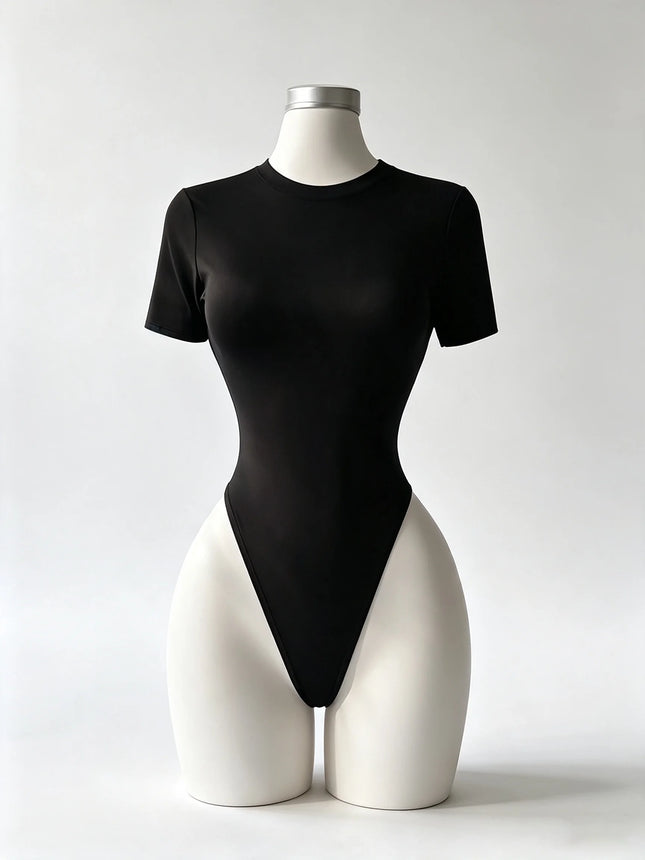 Women's High-Quality Backless Bodysuit Basic Solid Color Comfortable Fit Underwear - product image 2