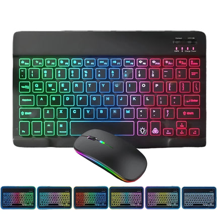 Keyboard and Mouse Set Bluetooth Keyboard+Bluetooth/2.4G Wireless Mouse RGB Backlit Keyboard Mouse Combo - product image from