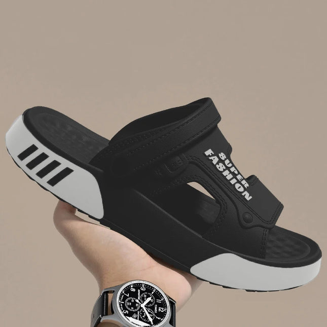 Men Slippers Summer EVA Soft-soled Platform Slides Sandals Indoor Outdoor Walking Beach Shoes Flip Flops - product image 7