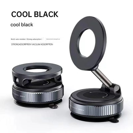 360° Rotating Vacuum Magnetic Car Phone Holder New Model Dashboard Glass Mount Multi-Scenario Automotive Navigation Stand