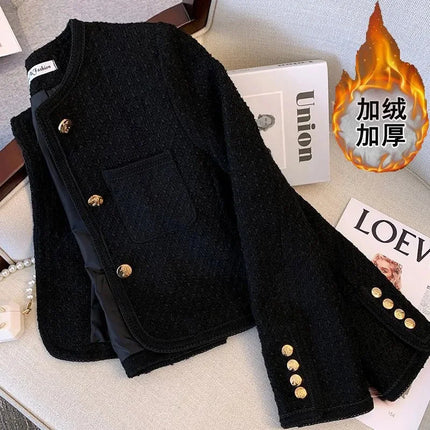 Short Xiaoxiangfeng Coat Women Spring Autumn 2026 New Jacket Temperament Outerwear Ladies High-Quality Suit Coat Female Outcoat