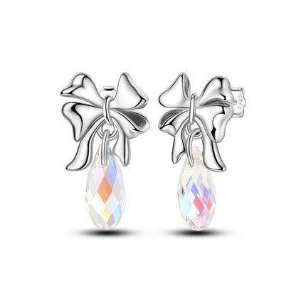 Orstarry S925 Sterling Silver 18k Gold Classic Knot Stud Earrings For Lady S925 Jewelry Party Anniversary Trendy Gifts