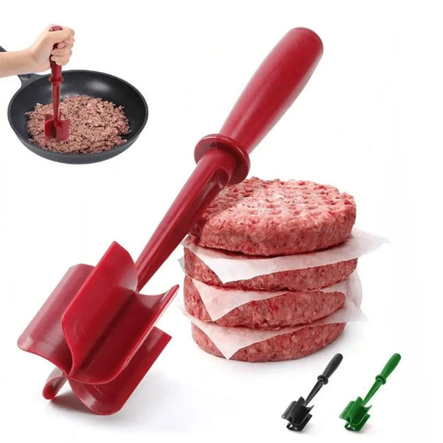 1pc Meat Chopper, Meat Shredder, Heat Resistant Suitable For Hamburger Meat Ground Beef Smasher - product image from BSM MART