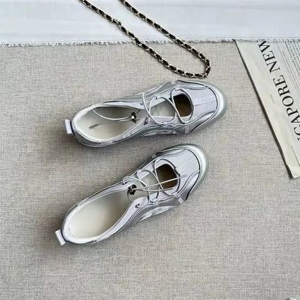 Ballet Style Sport Shoes Women's Spring Summer Mary Jane Flat Heel Comfortable Breathable Casual Fashion Sneakers