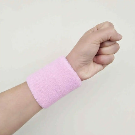 L XL Wristband Sport Sweatband Hand Band Sweat Wrist Support Brace Wrap Guards for Gym Volleyball Basketball Tennis Wrist Band