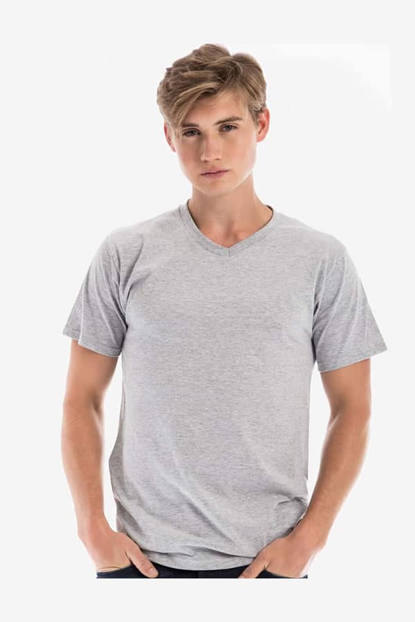 Camiseta con cuello de pico para hombre 3105