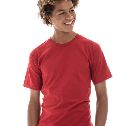 Retro Ring-Spun Crew Neck T-Shirt 2100