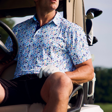 Surfs up Performance Polo
