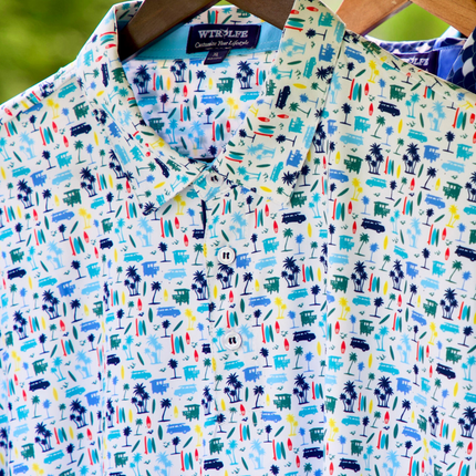 Surfs up Performance Polo