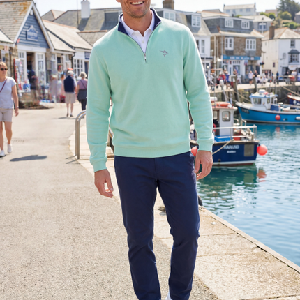 Turnberry Quarter Zip Smooth Knit