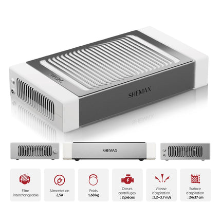 SHEMAX Style Pro White Nail Dust Collector