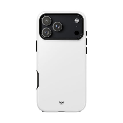 ALL WHITE | Tough Phone Case