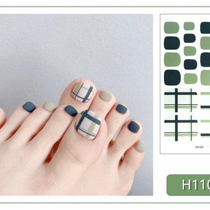 Toe Nail Sticker Wraps Adhesive Decals Toenail Polish Strips DIY Pedicure Foot Decals Manicure Strips Decals Full Wraps Women Glitter Toenail Nail Polish Strips Decals Full Wraps Self Adhesive Toe Nail Tip Full Toe Nail Wraps Feet Decorations